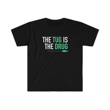 Load image into Gallery viewer, Swung Flies Tee - The Tug is the Drug